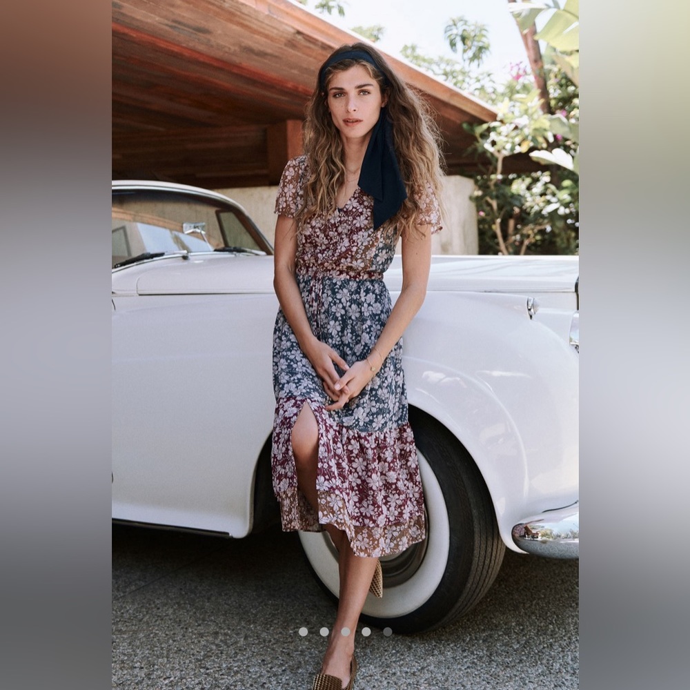 LIKE NEW Anthropologie Floral dress